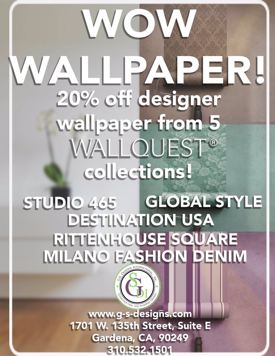 Wallquest Eco Chic Wallpaper - Poster , HD Wallpaper & Backgrounds