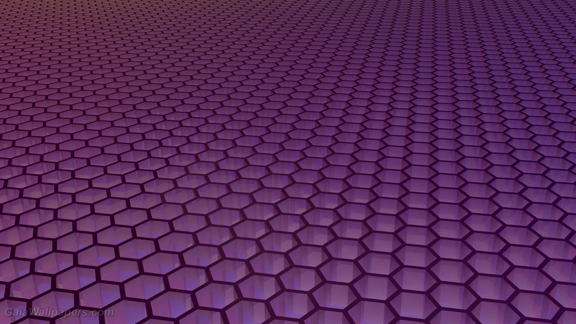 Infinite Purple Hexagonal Grid - Opočno Castle , HD Wallpaper & Backgrounds