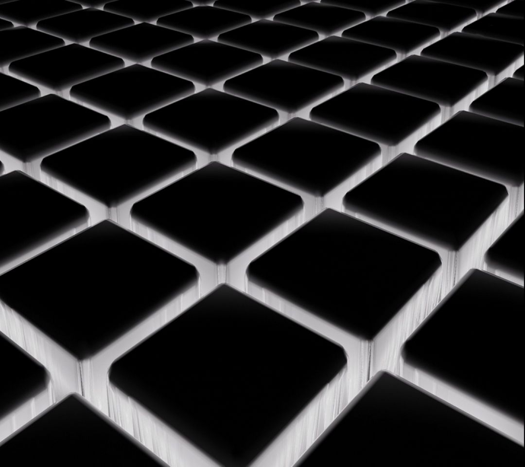 Black Cube Design - Cube Black Wall Paper , HD Wallpaper & Backgrounds