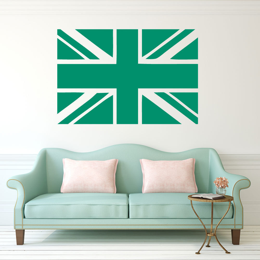 Gratis Pengiriman Inggris Bendera Hijau Dinding Stiker - Wall Decorations , HD Wallpaper & Backgrounds