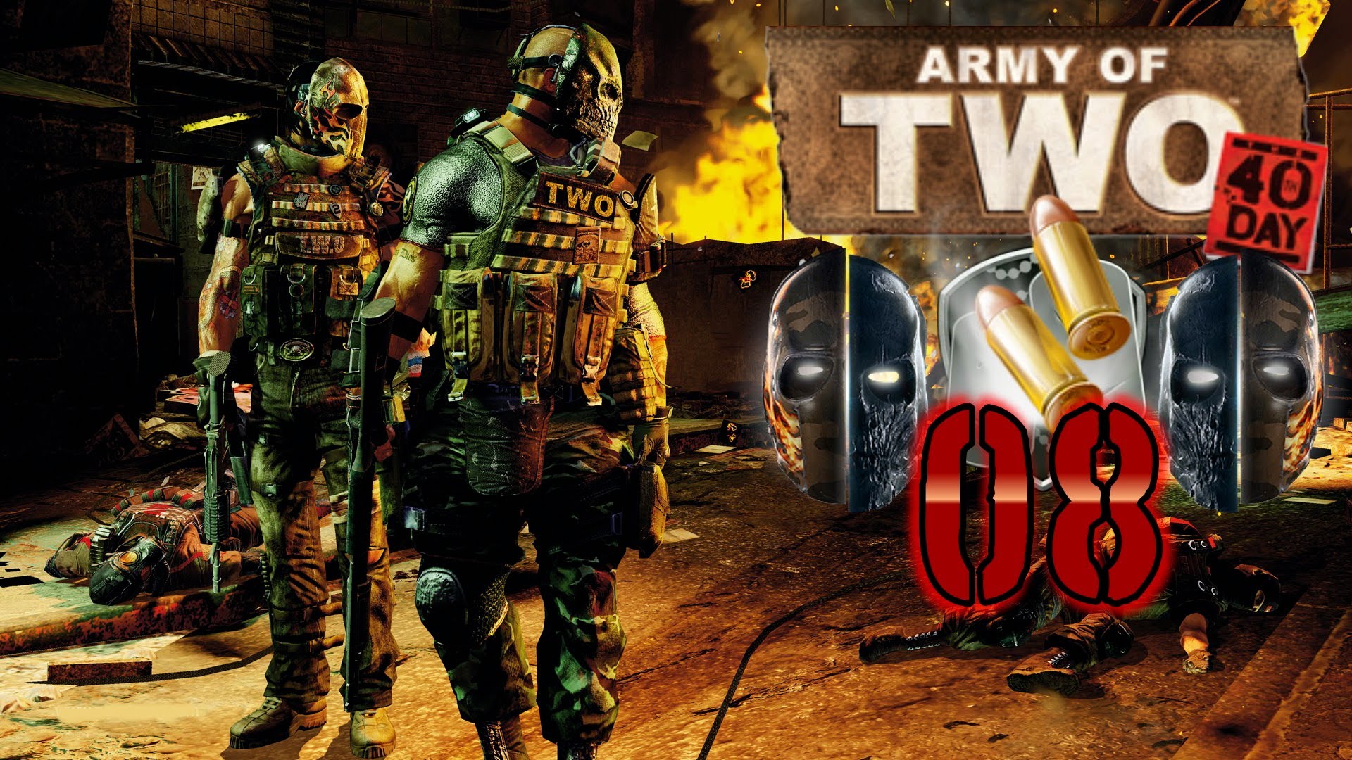 Army Of Two Hd Wallpaper - Tyson Rios Army Of Two 40th Day , HD Wallpaper & Backgrounds