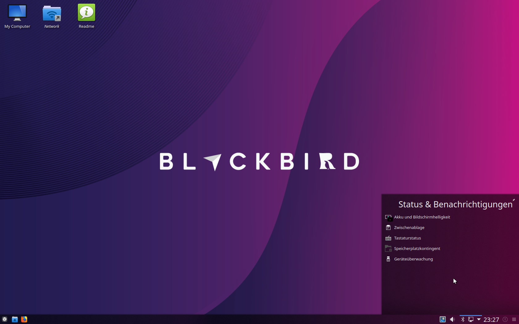 01 Blackbird Os Released - Netrunner 19.01 Blackbird , HD Wallpaper & Backgrounds