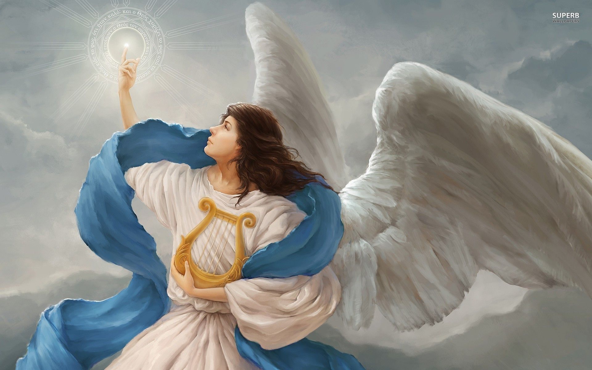 Dark Angel Wallpaper - Archangel Gabriel , HD Wallpaper & Backgrounds
