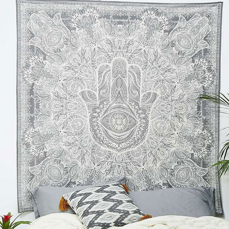 Hamsa Hand Tapestry , HD Wallpaper & Backgrounds