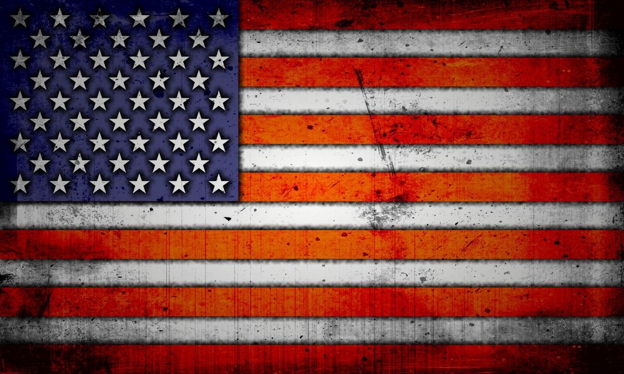 Usa Flag Wallpapers - Bandeira Dos Estados Unidos Envelhecida , HD Wallpaper & Backgrounds