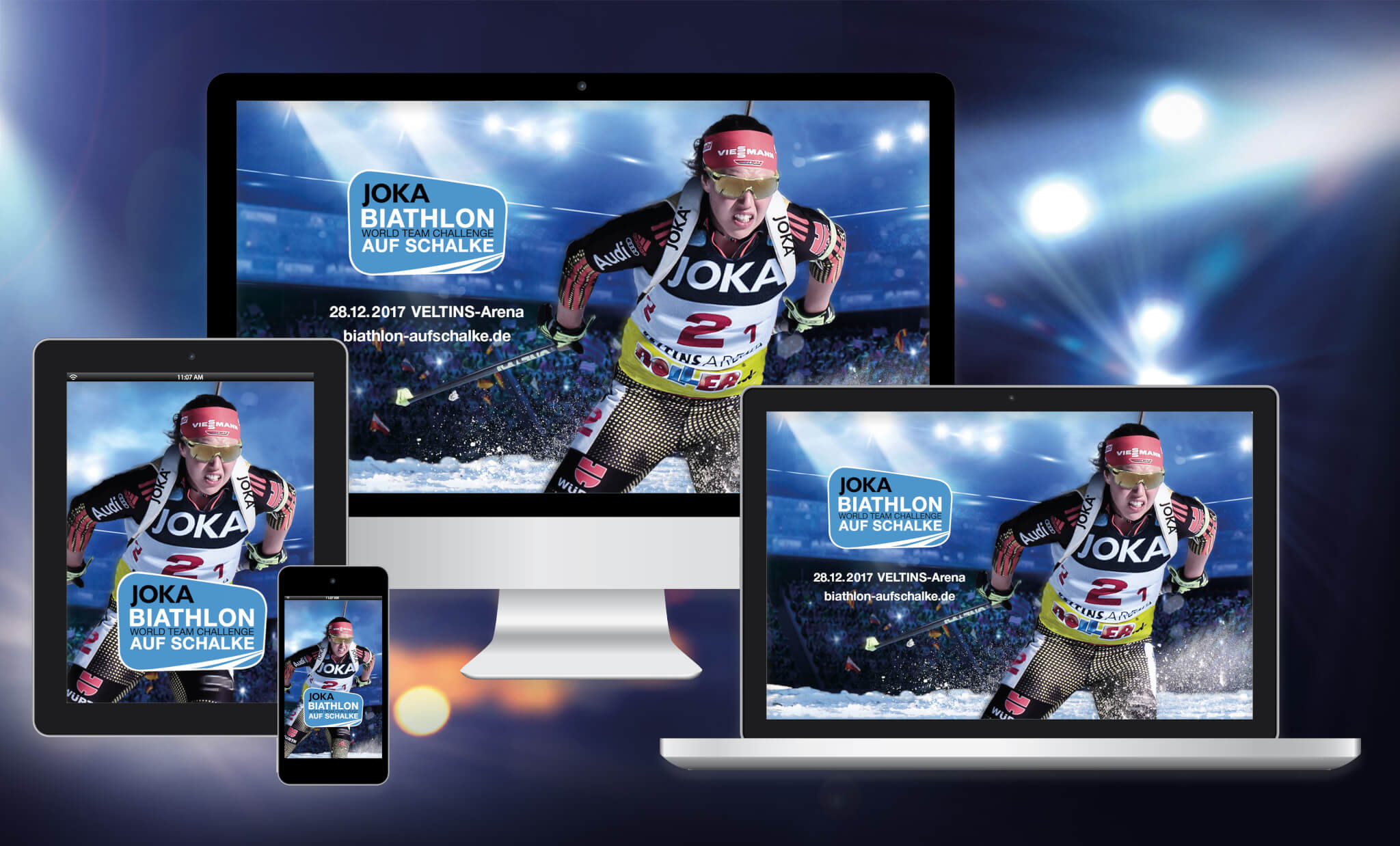 Wallpaper Biathlon Auf Schalke-teilnehmer - Player , HD Wallpaper & Backgrounds
