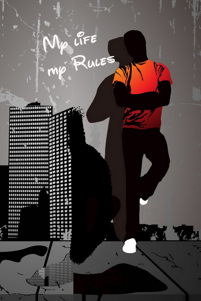 My Life My Rules Hd , HD Wallpaper & Backgrounds