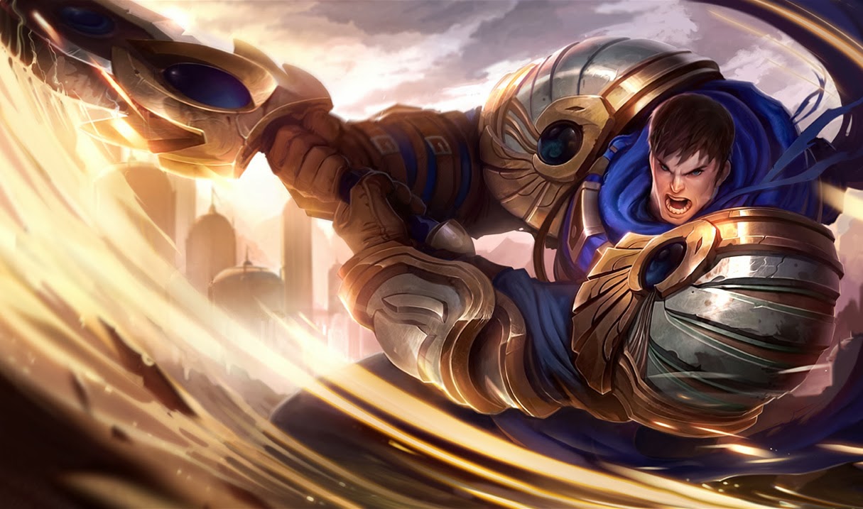 New Garen Skin League Of Legends Wallpaper - Garen League Of Legends , HD Wallpaper & Backgrounds