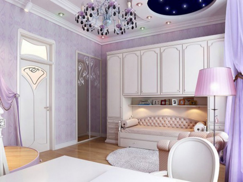 Purple Bedroom Ideas Master Bedroom - Lavender Girl Room Decor , HD Wallpaper & Backgrounds