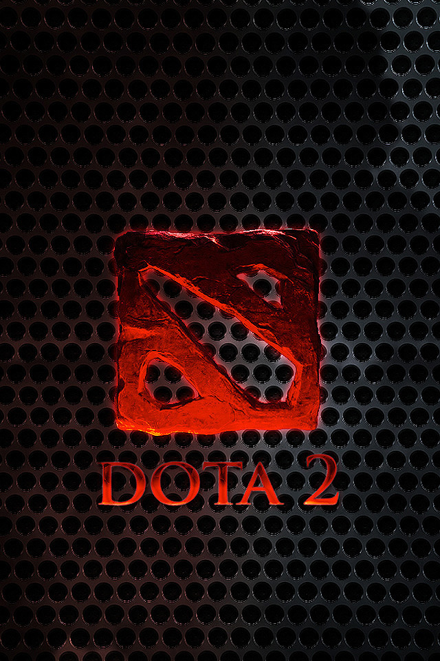 Iphone 4/4s - Logo Dota 2 Wallpaper Hd , HD Wallpaper & Backgrounds