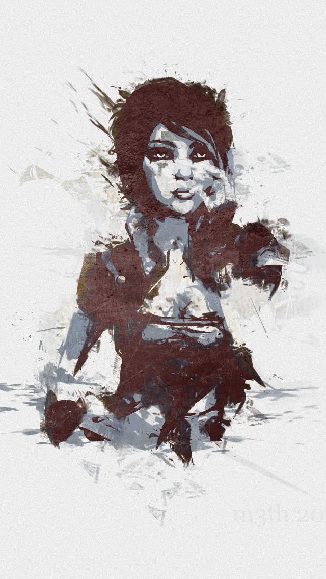 Borderlands 2 Siren Iphone 5 Wallpaper - Borderlands Lilith , HD Wallpaper & Backgrounds