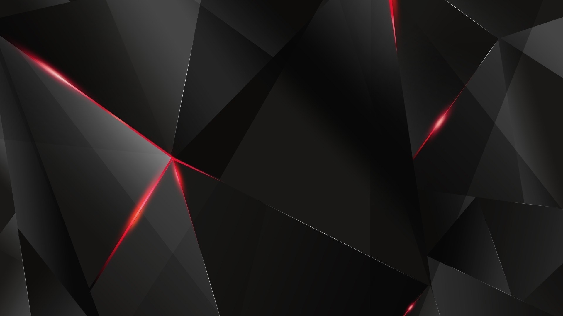 Black Wallpaper Wth Red 3d Effect - 4k Black And Red , HD Wallpaper & Backgrounds