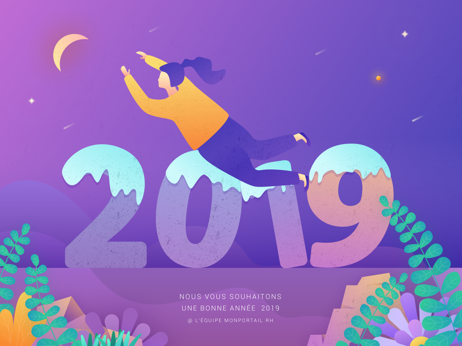 Happy New Year Images Happy New Year Images - 2019 Wish Card , HD Wallpaper & Backgrounds