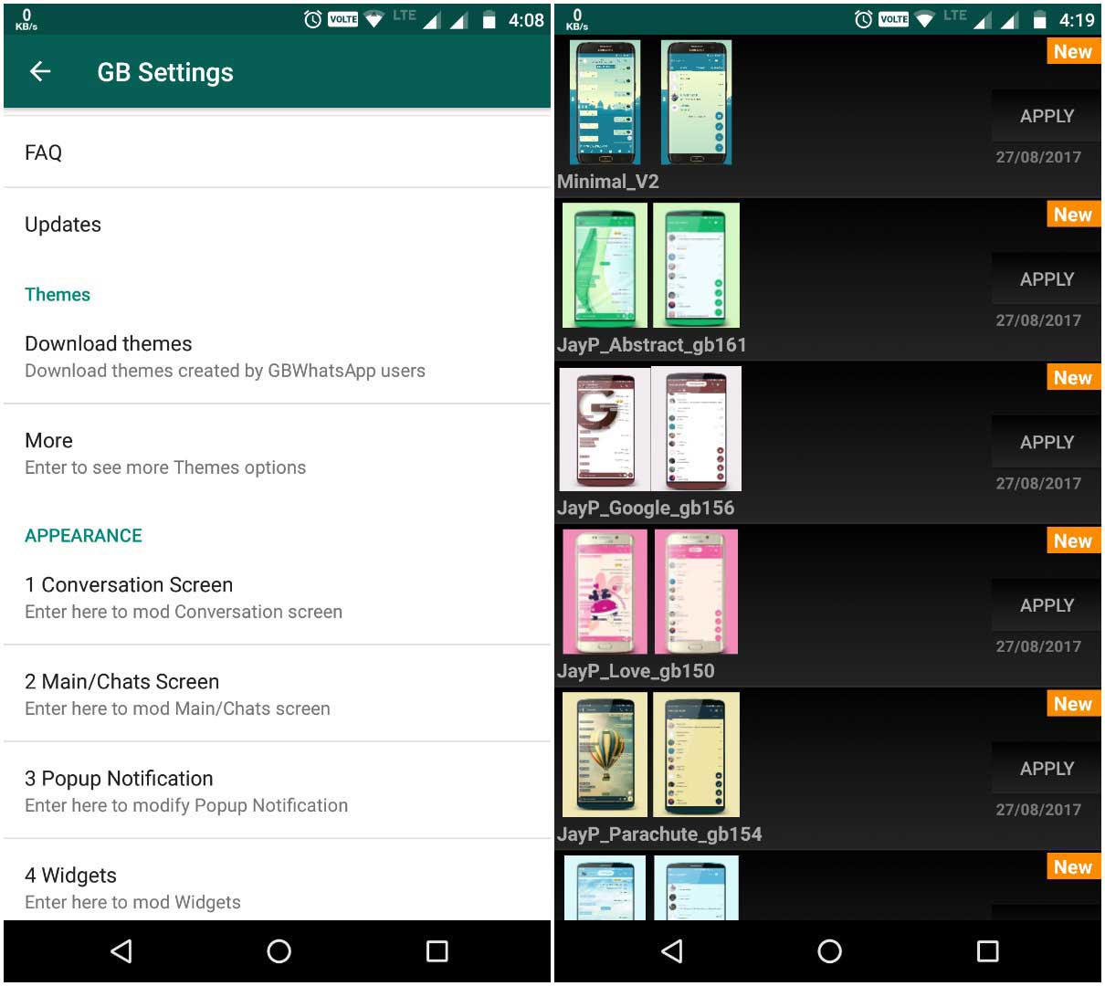 Gb - Gbwhatsapp App , HD Wallpaper & Backgrounds