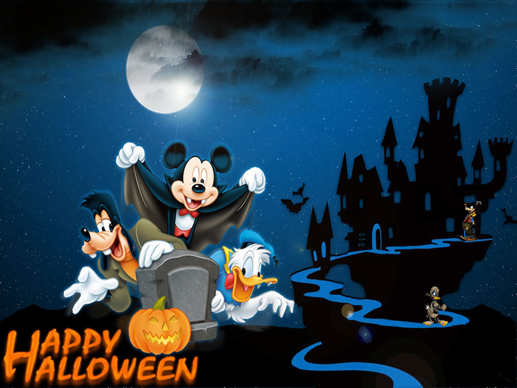 Disney Halloween Background , HD Wallpaper & Backgrounds