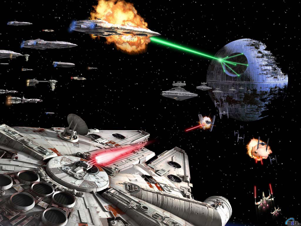 Star Wars Death Star Wallpapers Group - Star Wars X Wing Alliance , HD Wallpaper & Backgrounds
