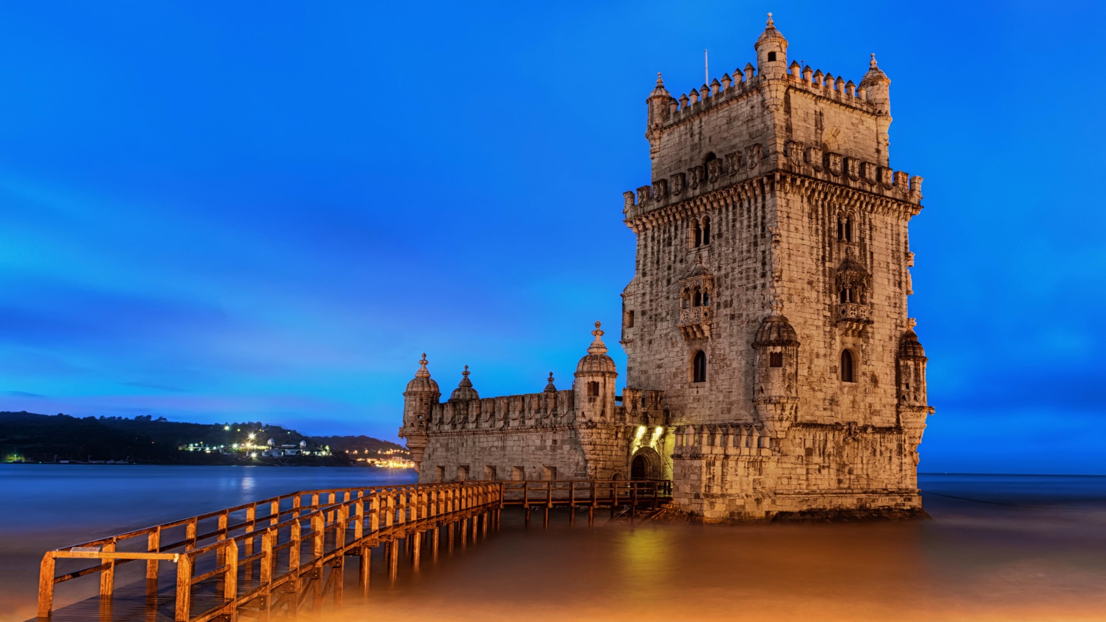 Set As Background - Belém Tower , HD Wallpaper & Backgrounds