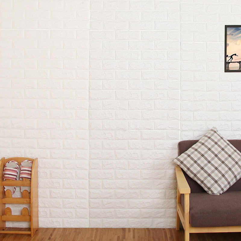 Foam Brick Wallpaper - Incare 韓國 3d 防 撞 隔音 泡 棉 磚 壁 貼 , HD Wallpaper & Backgrounds