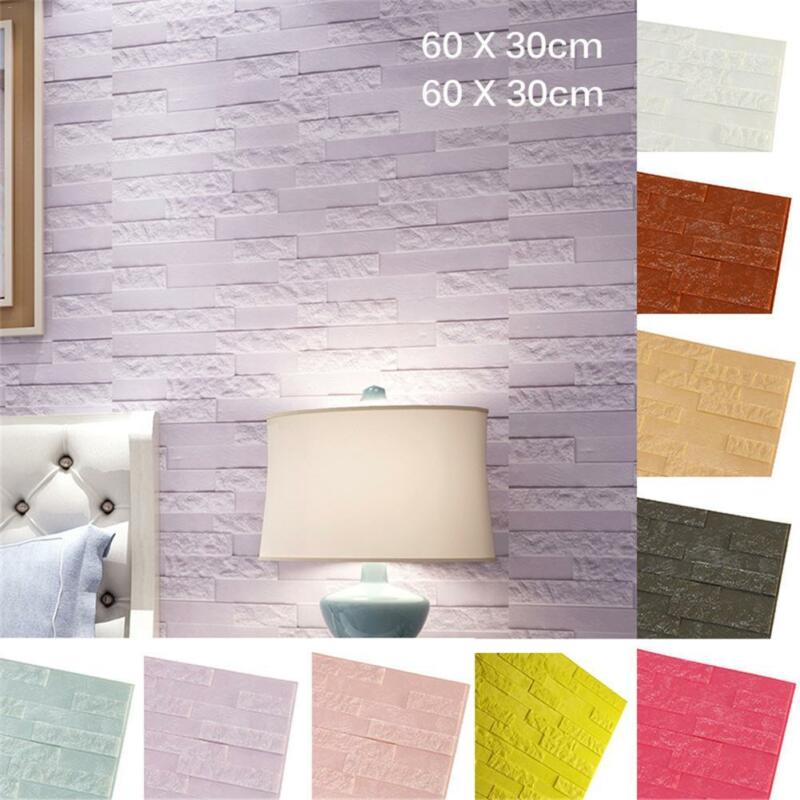 Diy 3d Pe Foam Brick Wall Stickers Home Wallpaper Living - 3d Tapetę , HD Wallpaper & Backgrounds