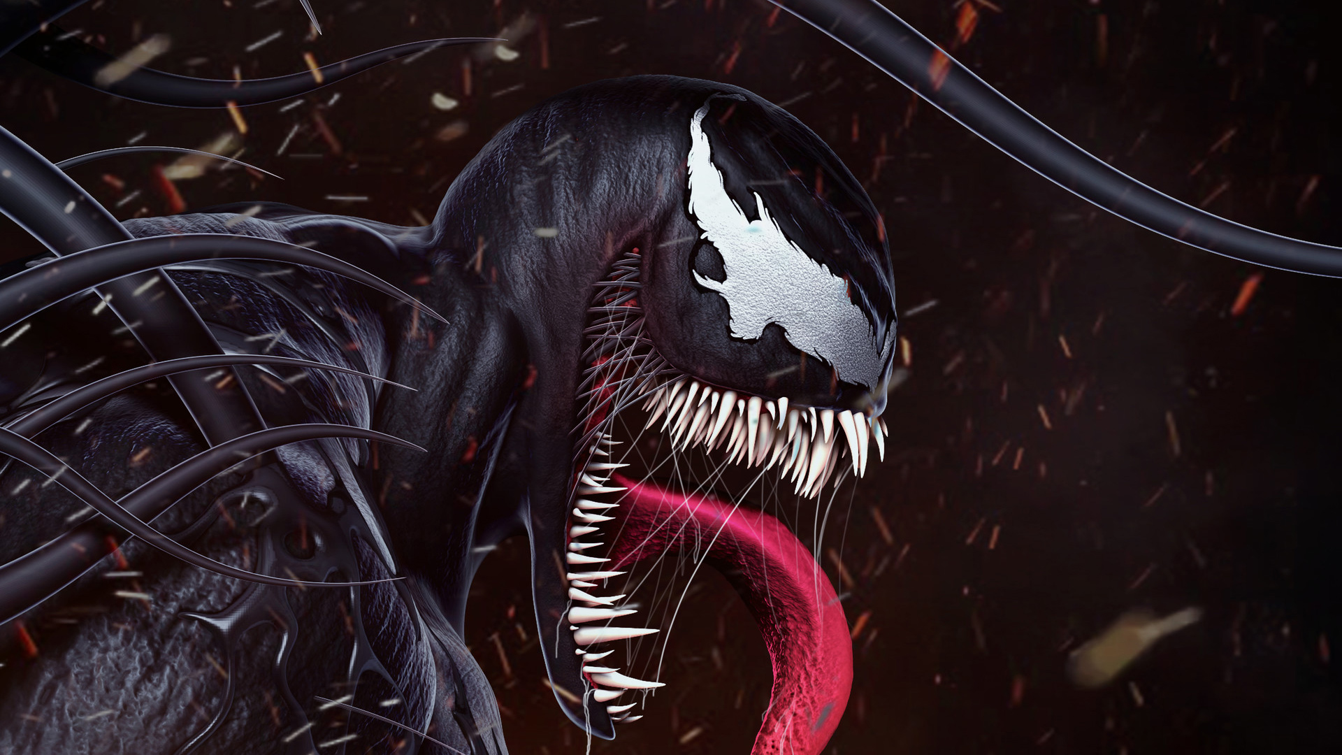 Venom Graffiti , HD Wallpaper & Backgrounds