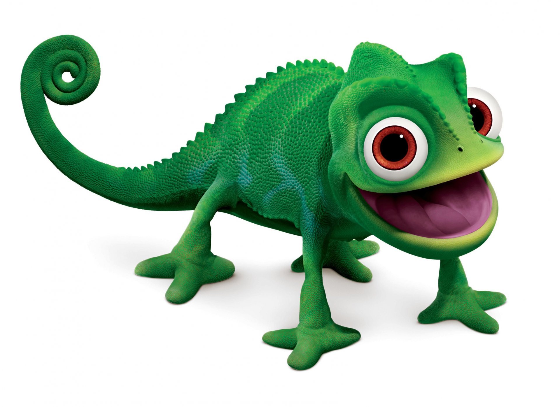 Rapunzel Chameleon Pascal Long Tongue - Pascal From Tangled , HD Wallpaper & Backgrounds