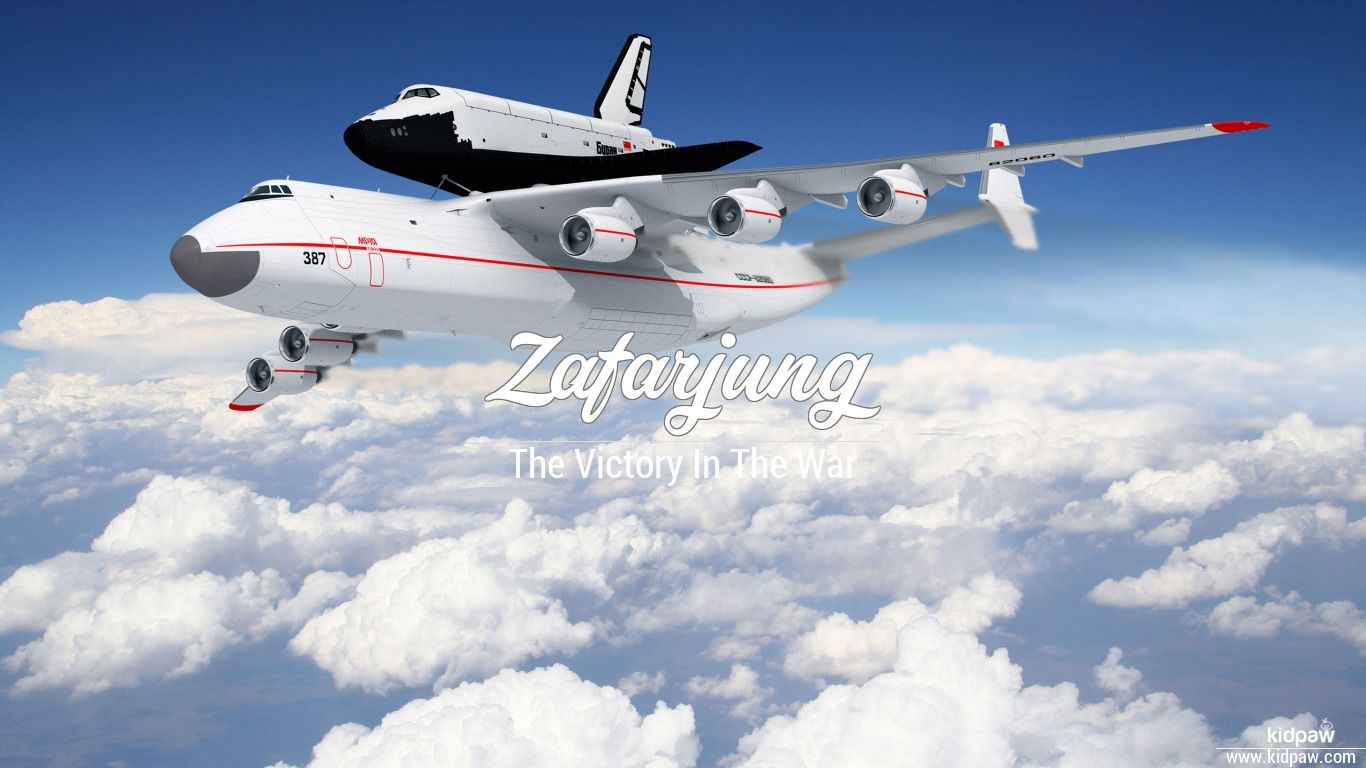 Zafar Name Wallpaper - Airplane Hd Wallpaper 1080p , HD Wallpaper & Backgrounds