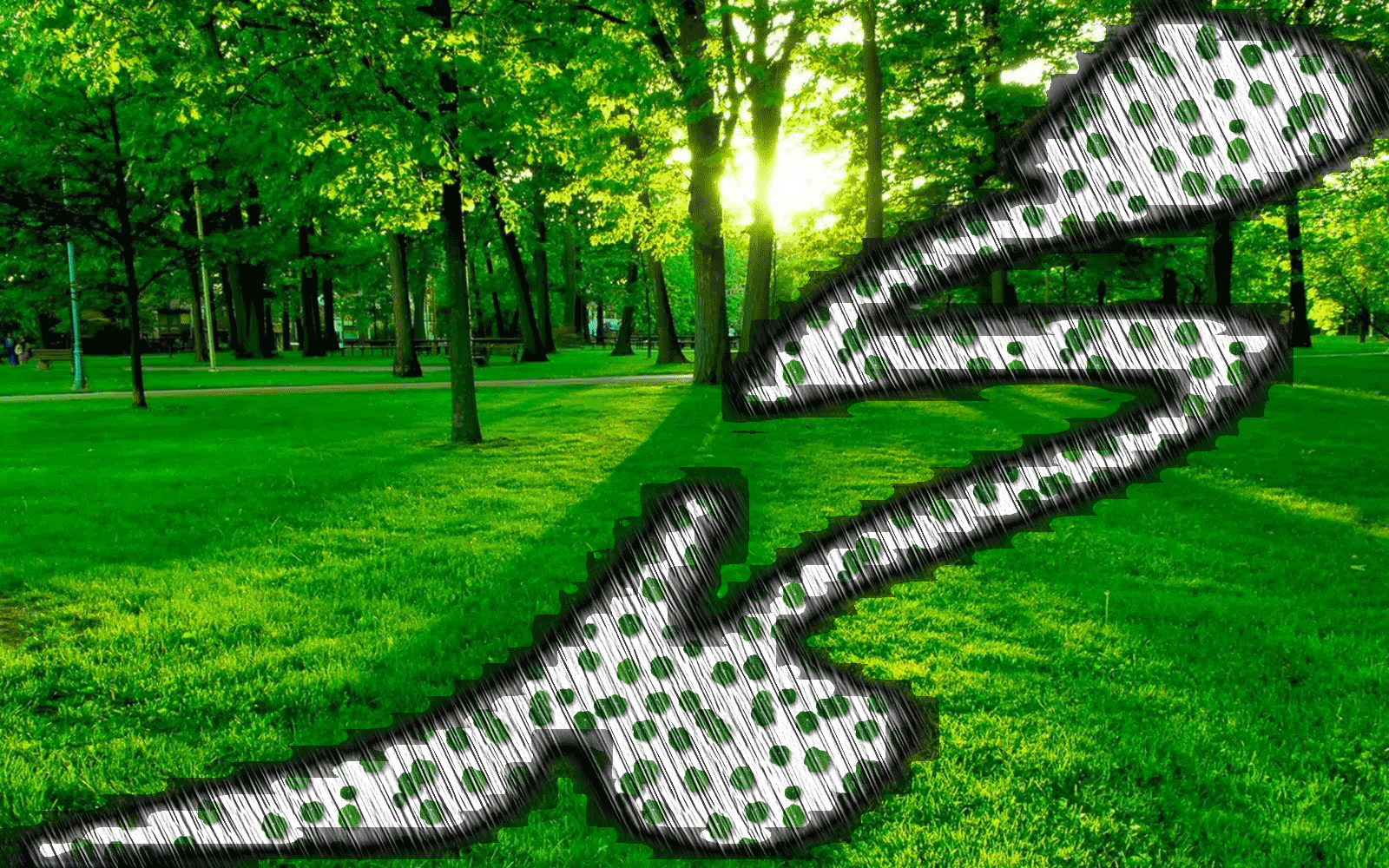 Muhammad Name Wallpaper - Green Trees , HD Wallpaper & Backgrounds