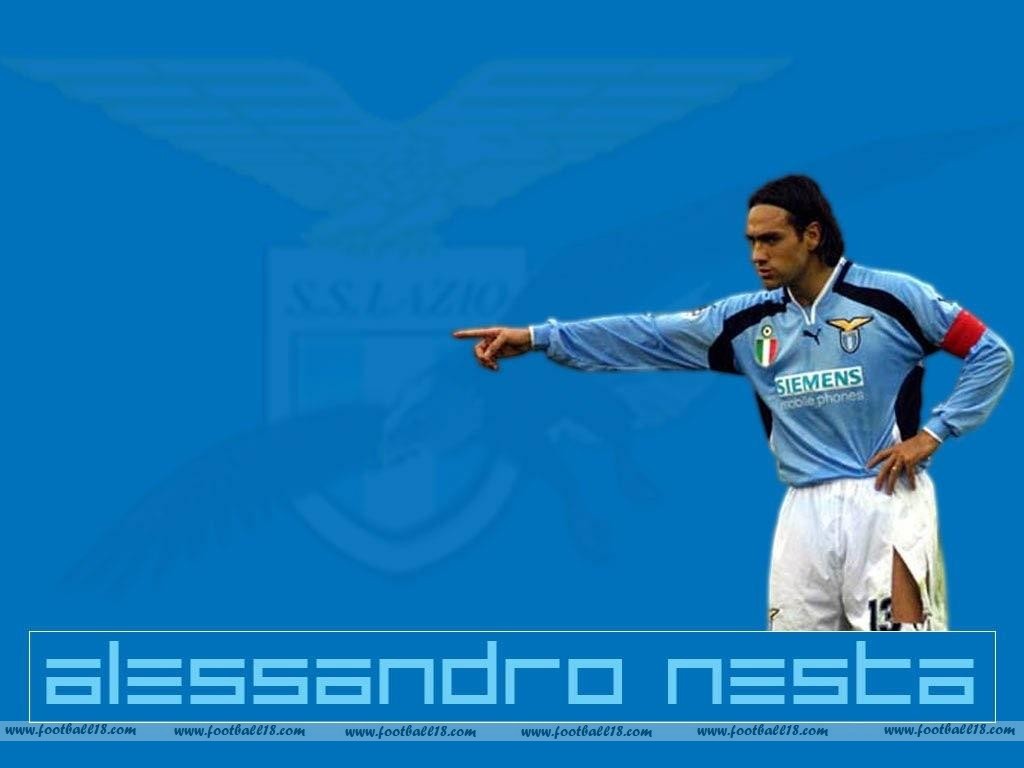 Alessandro Nesta-wallpaper Lazio - Player , HD Wallpaper & Backgrounds