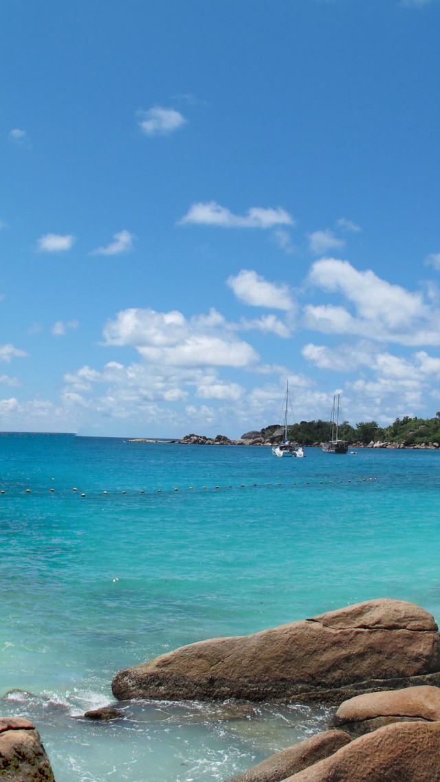 Travel Anse Lazio, Praslin Island, Seychelles, Best - Sea , HD Wallpaper & Backgrounds