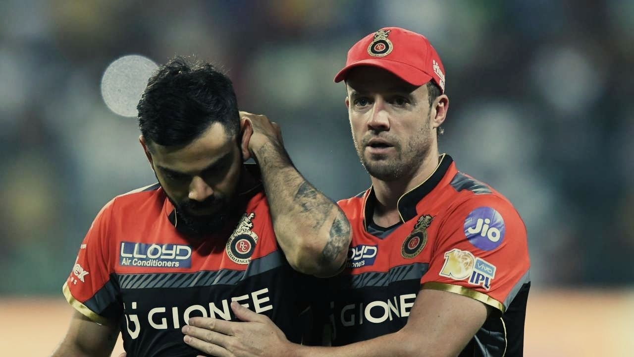 Not Learning From Mistakes, Rcb Face More Disappointment - Virat Kohli And Ab De Villiers , HD Wallpaper & Backgrounds
