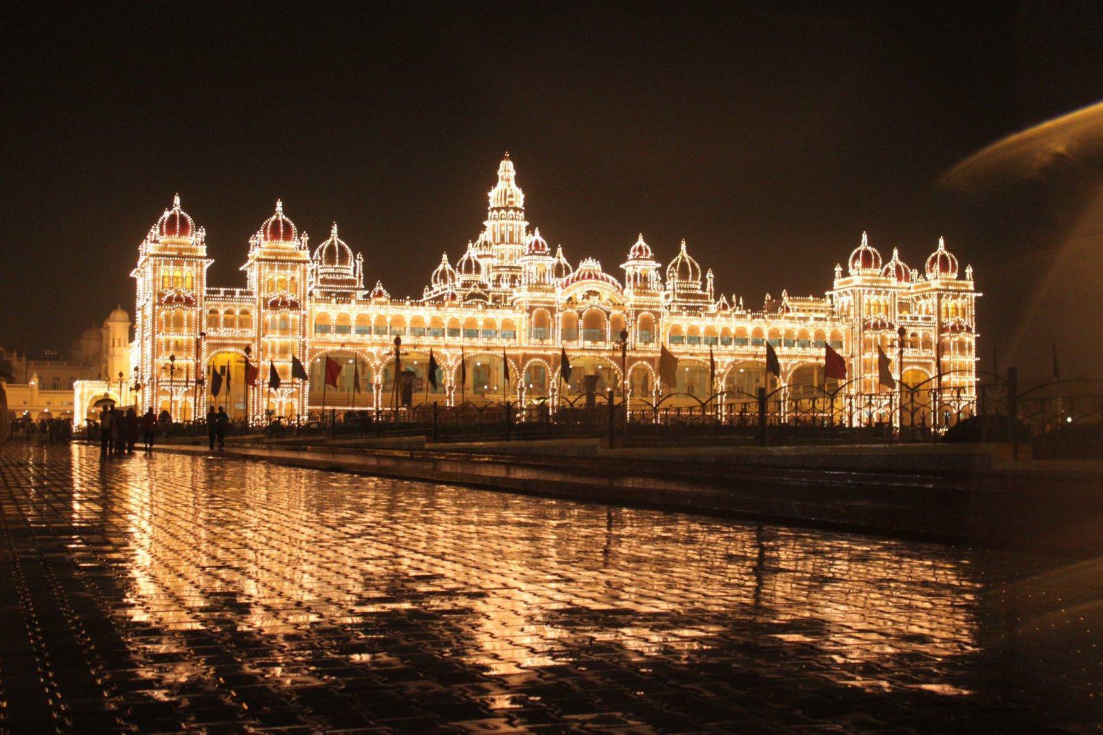 Hd Wallpapers India - Mysore Palace , HD Wallpaper & Backgrounds