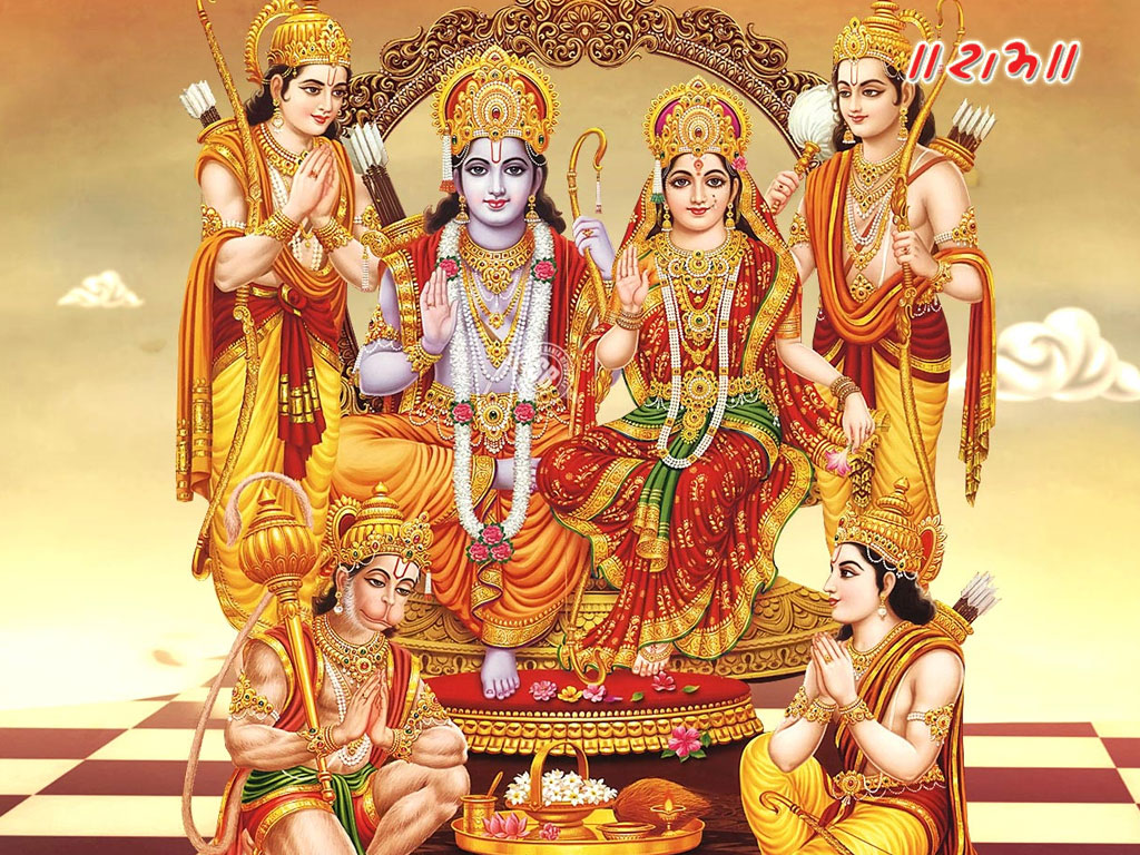 Sita Ram Wallpapers - Lord Rama , HD Wallpaper & Backgrounds