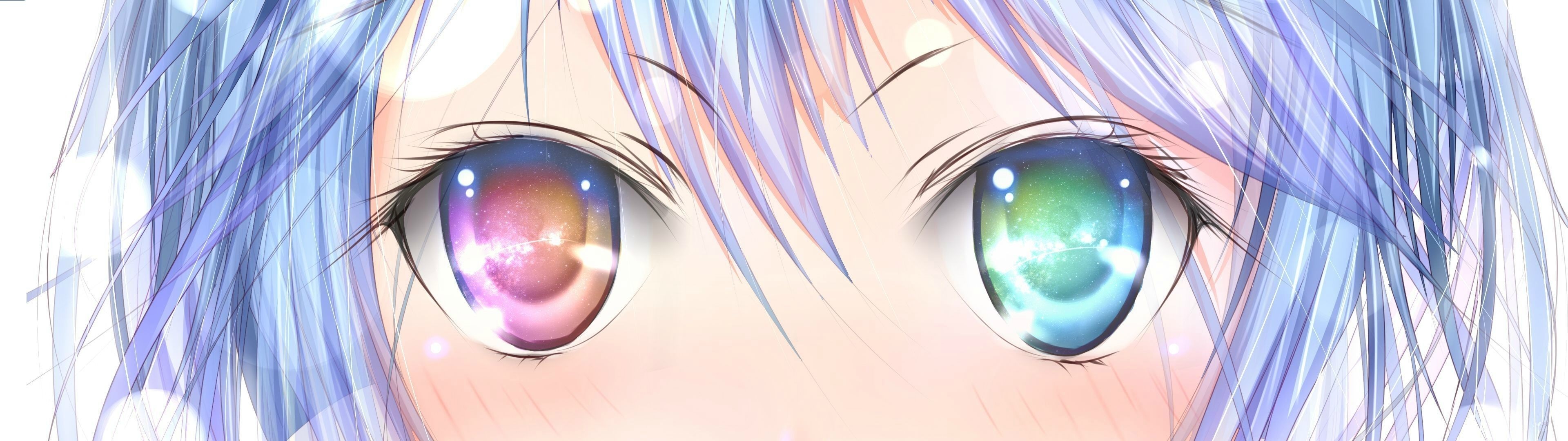 View 1382003009931 , - Anime Girl With Two Different Eye Color , HD Wallpaper & Backgrounds