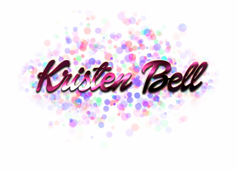 Kristen Bell Name Logo Bokeh Png - Shabnam Name , HD Wallpaper & Backgrounds