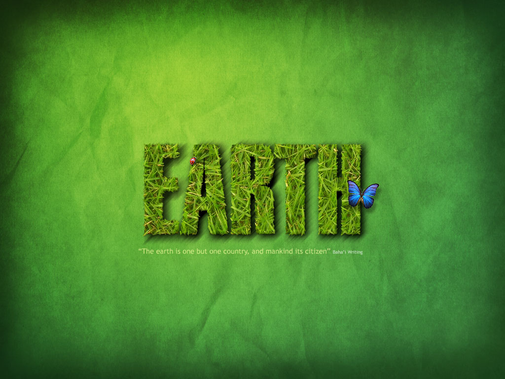 Rajni Name Wallpaper - Green Earth Background , HD Wallpaper & Backgrounds