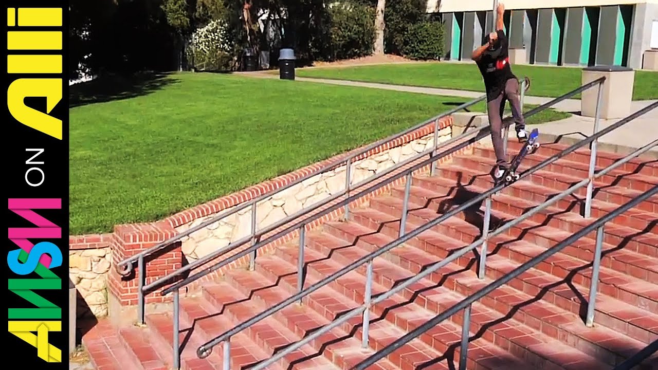Nyjah Huston Skateboarding Wallpaper - Lawn , HD Wallpaper & Backgrounds