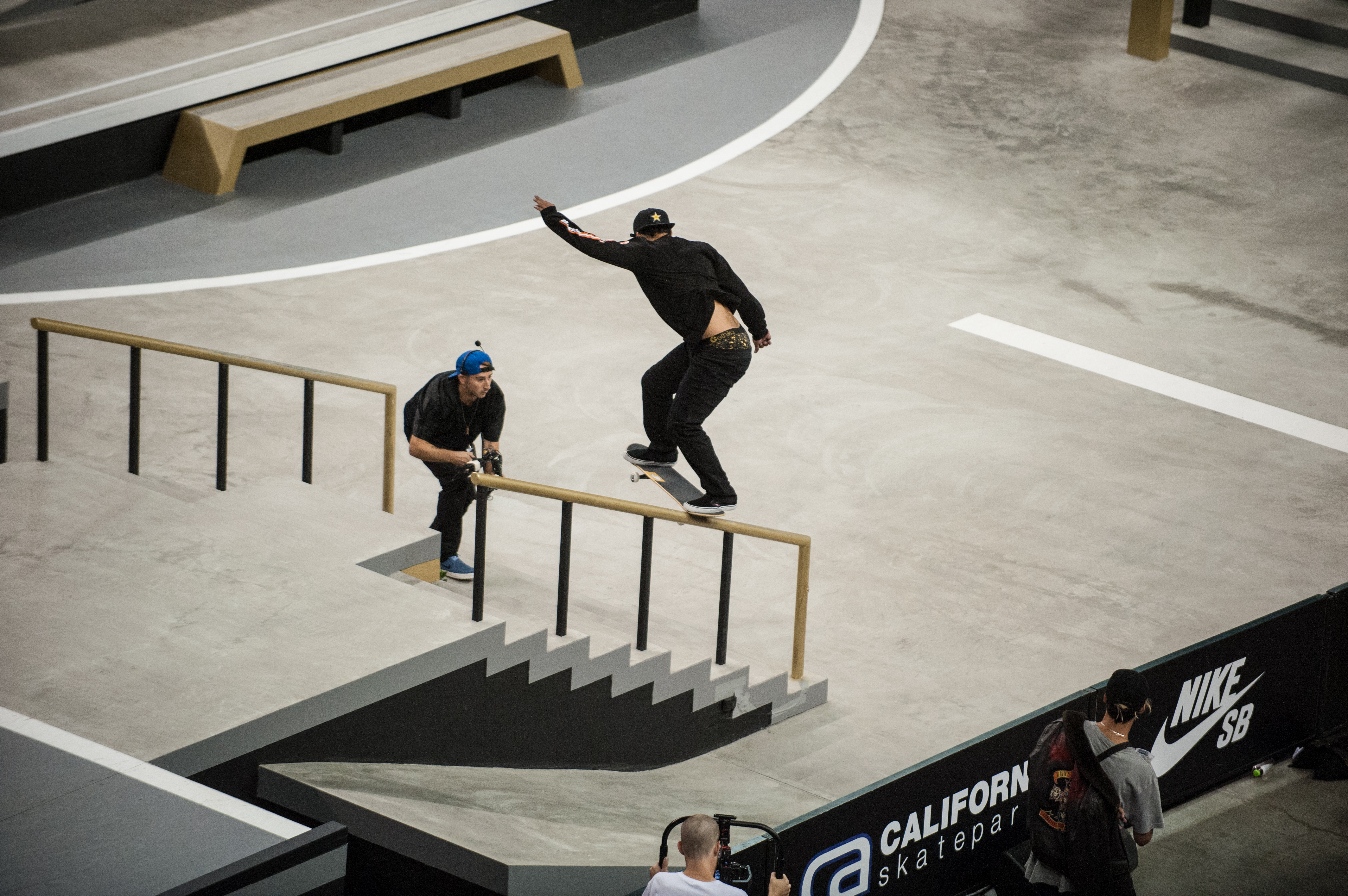 Nyjah Huston Shane O'neill Kelvin Hoefler Louie Lopez - Kickflip , HD Wallpaper & Backgrounds