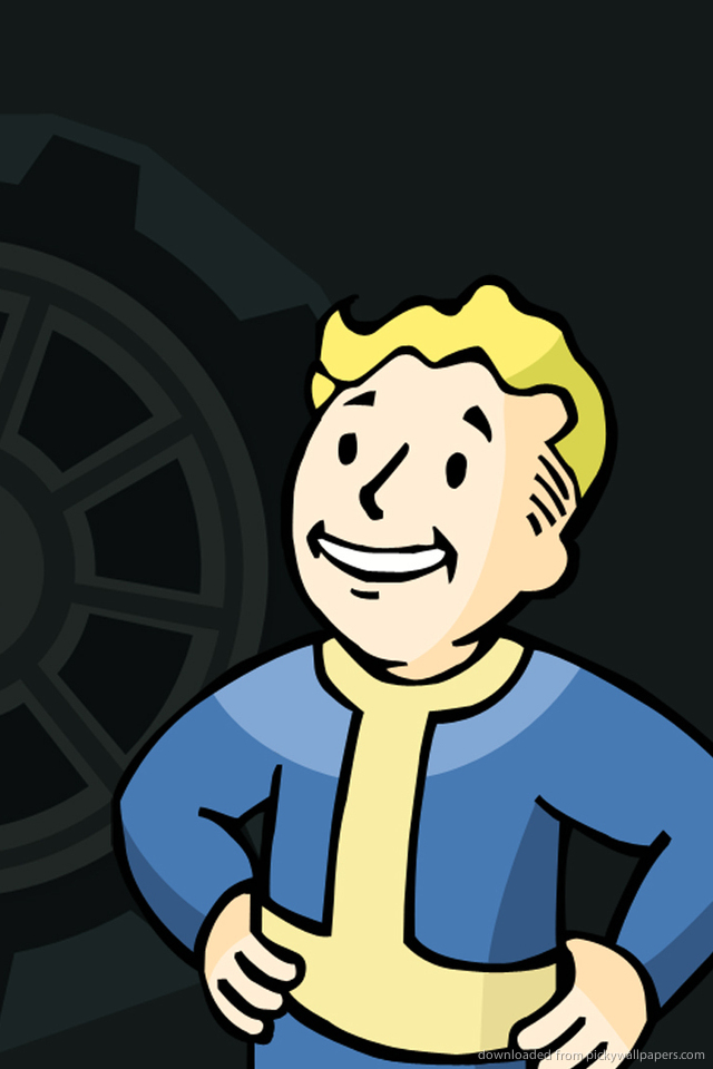 Fallout Vault Boy Iphone Wallpapers X Pic Hwb39233 - Fallout Vault Boy Iphone , HD Wallpaper & Backgrounds