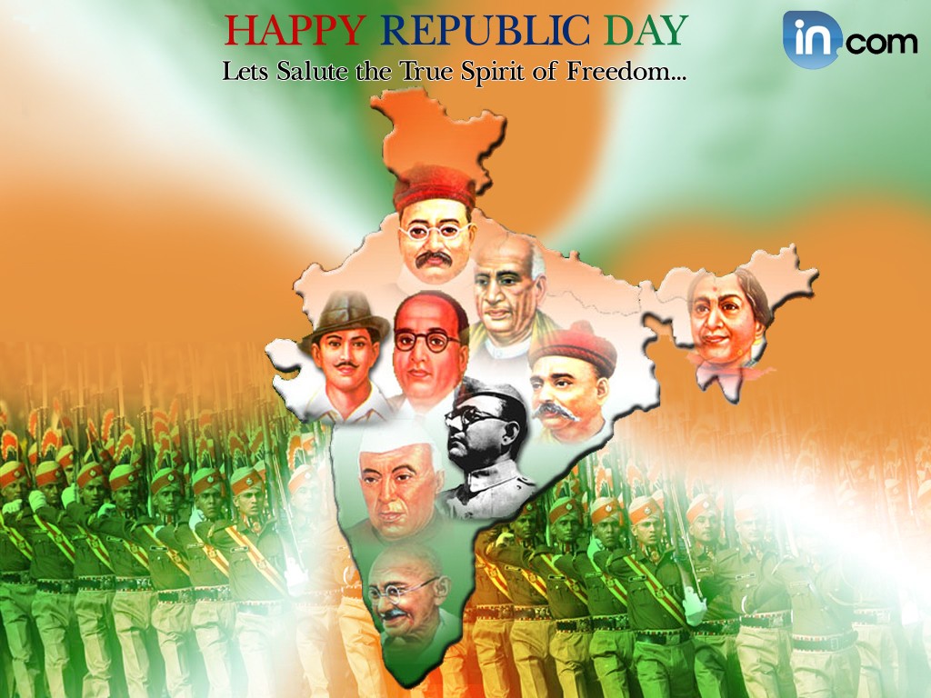 Gan Tantra Diwas Ki Shubh Kaamnayen Happy Republic - We Proud To Be Indian , HD Wallpaper & Backgrounds