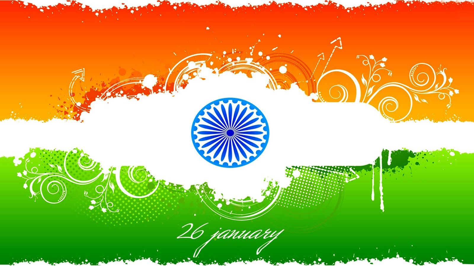 Happy Republic Day Greetings - Independence Day India 2018 , HD Wallpaper & Backgrounds