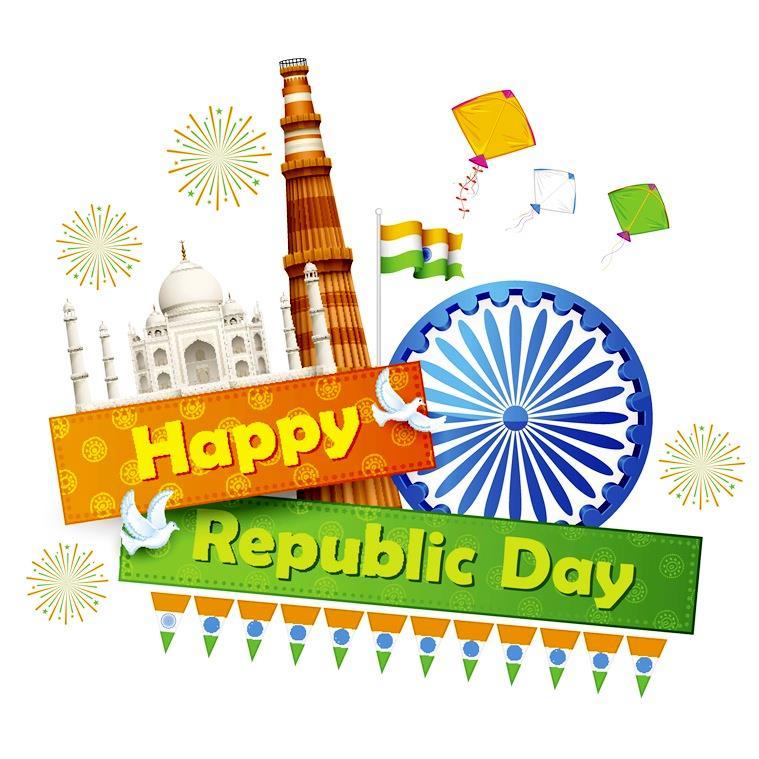Happy Republic Day - Happy Republic Day Image 2019 , HD Wallpaper & Backgrounds