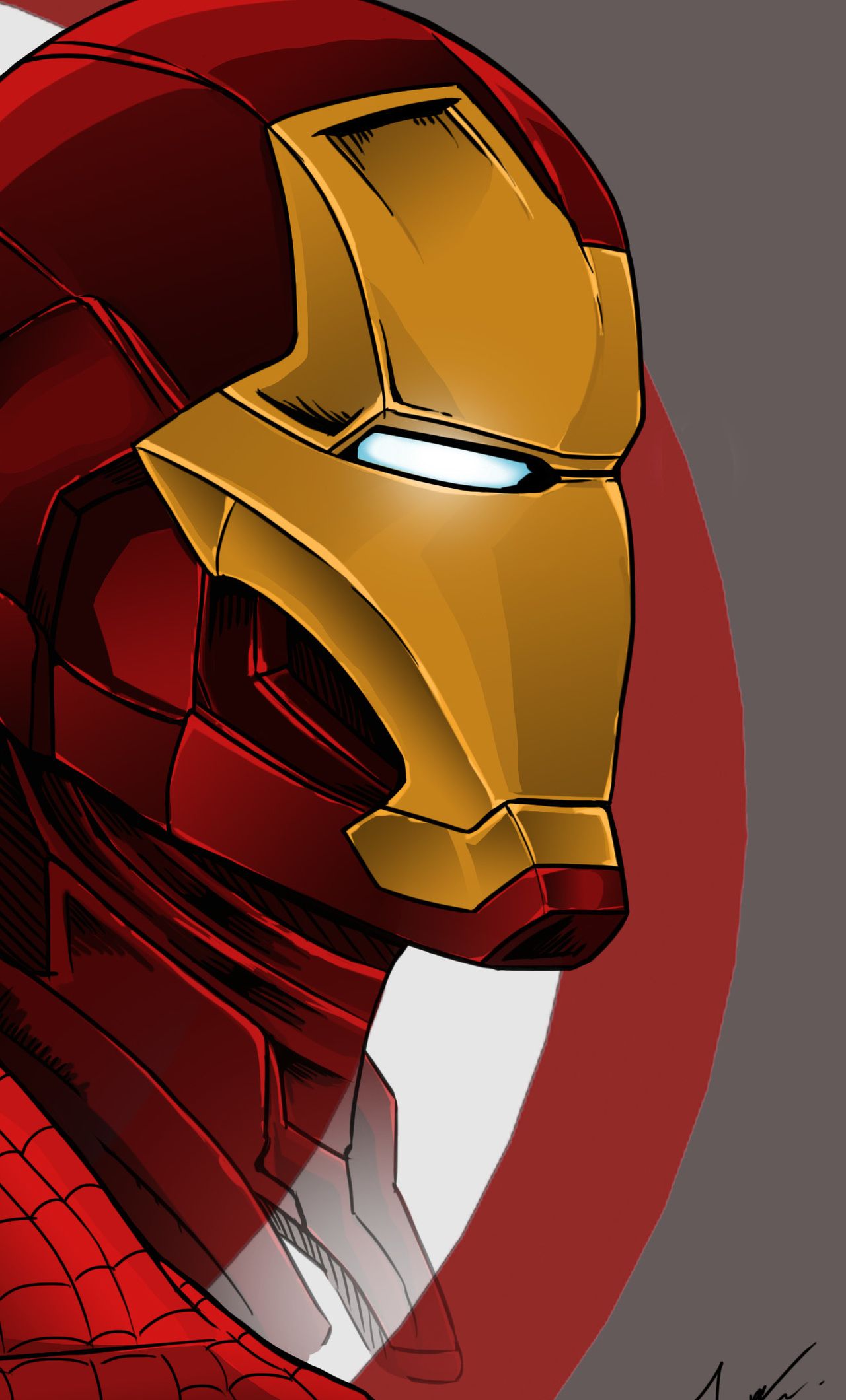 Iron Man Wallpaper For Iphone 6 - Iphone Iron Man Wallpapers 4k , HD Wallpaper & Backgrounds