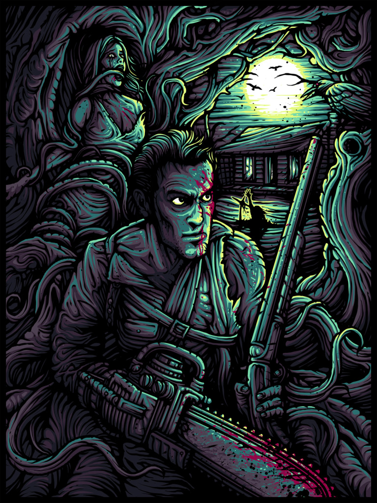 Evil Dead News - Dan Mumford Movie Poster , HD Wallpaper & Backgrounds