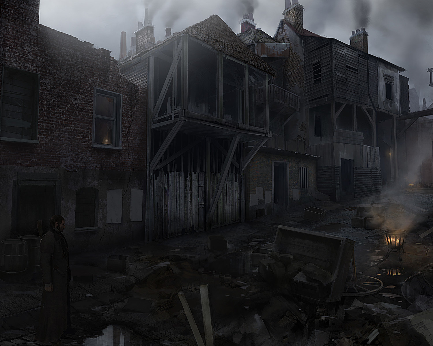 Brandon Bien Wch 080 Ambush3 Shot1 - Order 1886 City , HD Wallpaper & Backgrounds