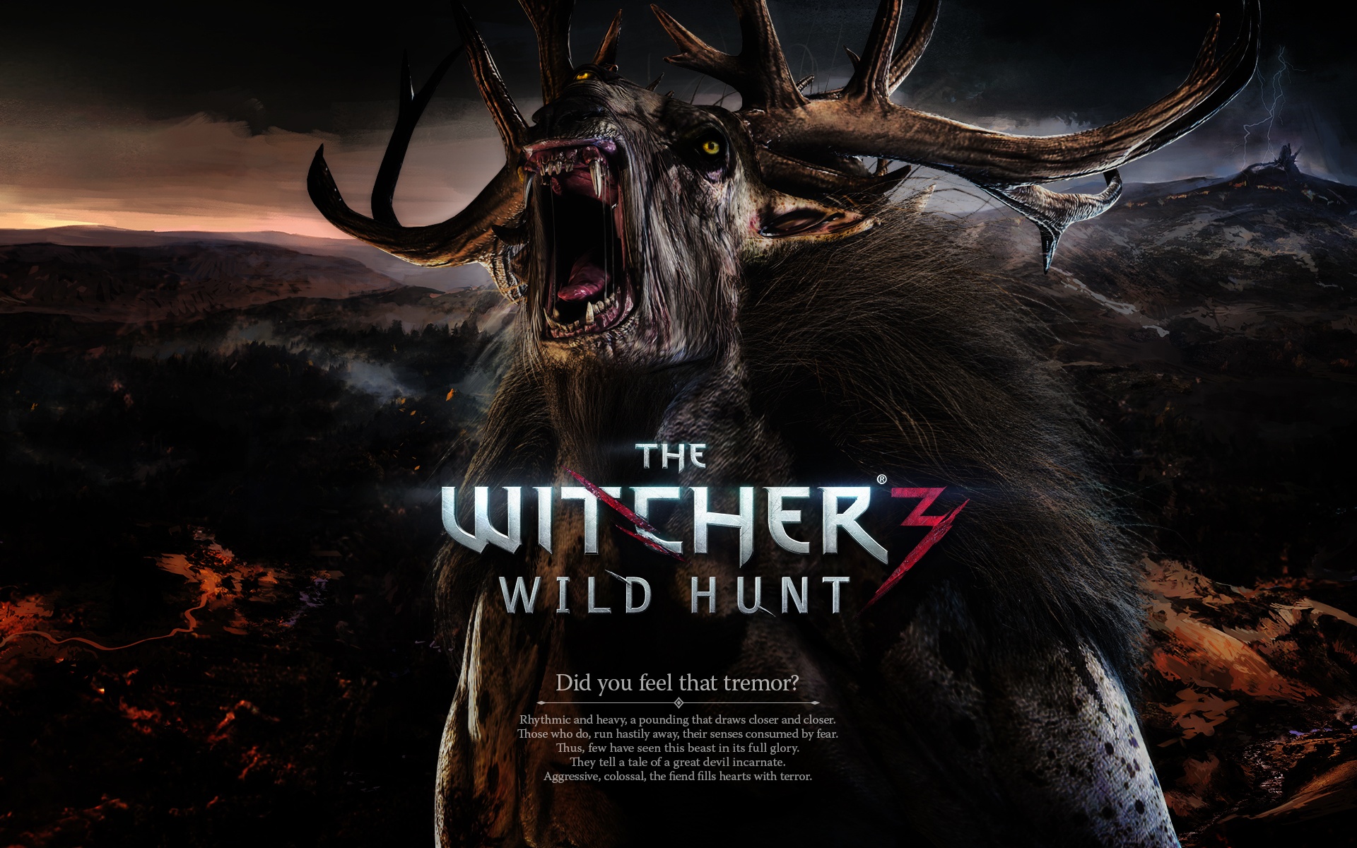 Next Wallpaper »» - Witcher 3 Monster , HD Wallpaper & Backgrounds