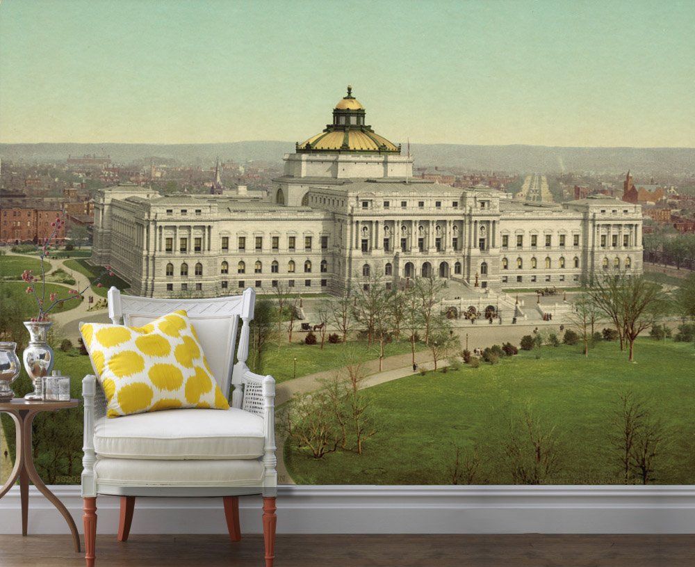 Removable Wall Mural - Library Of Congress Was Established , HD Wallpaper & Backgrounds