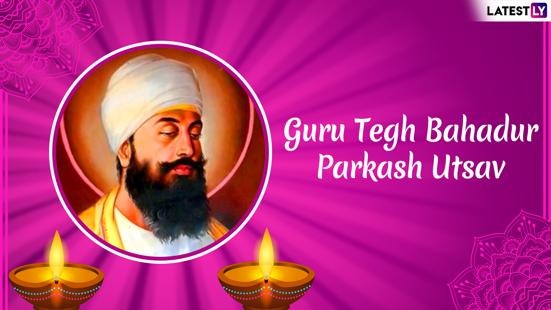 On The Auspicious Occasion, Download These Guru Tegh - Guru Teg Bahadur Birthday , HD Wallpaper & Backgrounds
