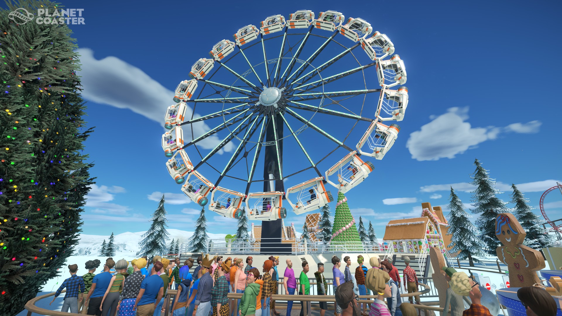 Planet Coaster Ferris Wheel , HD Wallpaper & Backgrounds