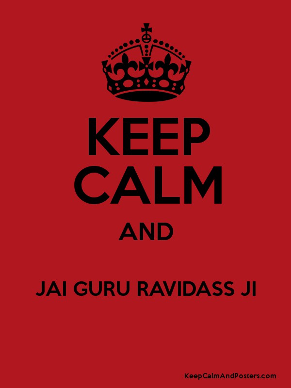 Keep Calm And Jai Guru Ravidass Ji Poster - Happy One Month Anniversary Bhaiya Bhabhi , HD Wallpaper & Backgrounds