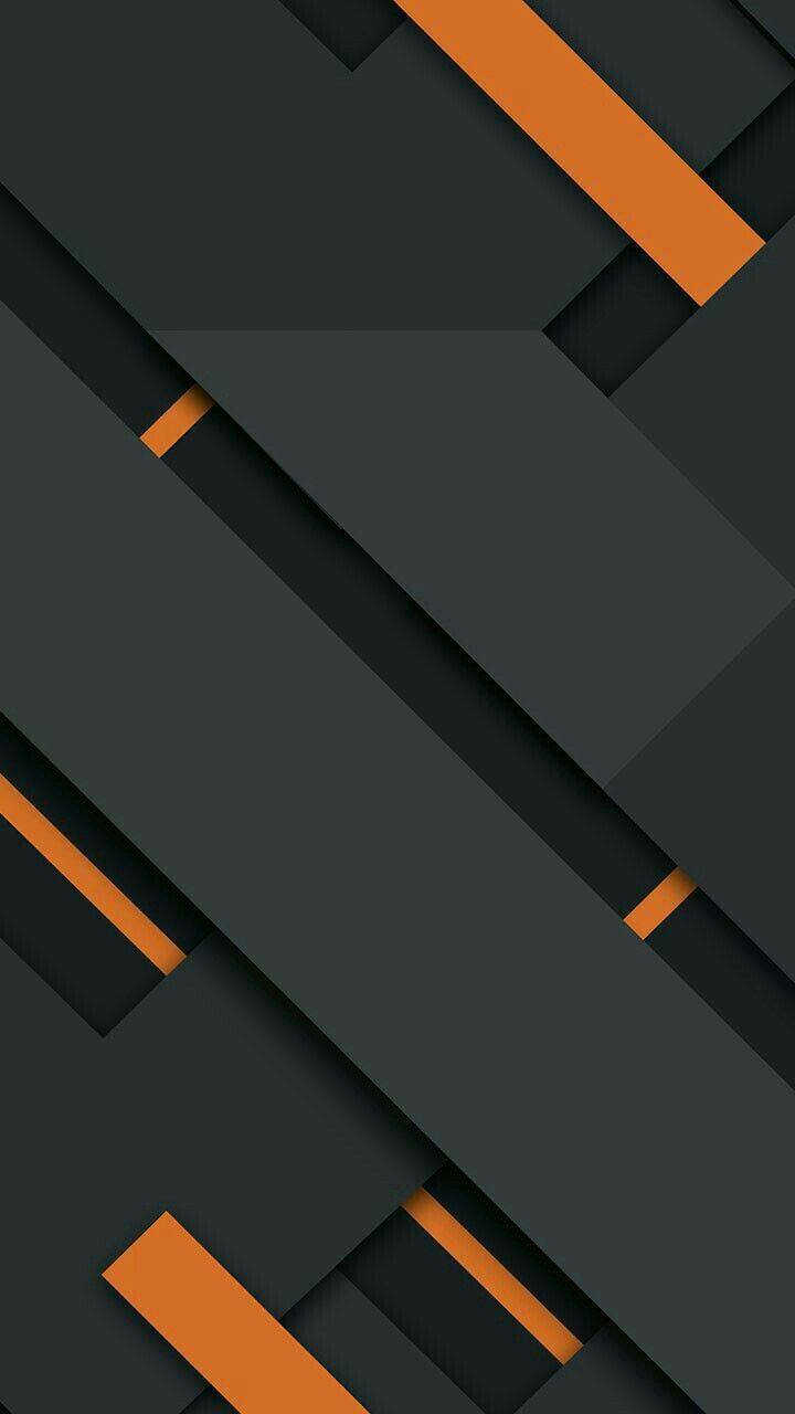 Orange Black - Xiaomi Redmi Note 7 , HD Wallpaper & Backgrounds